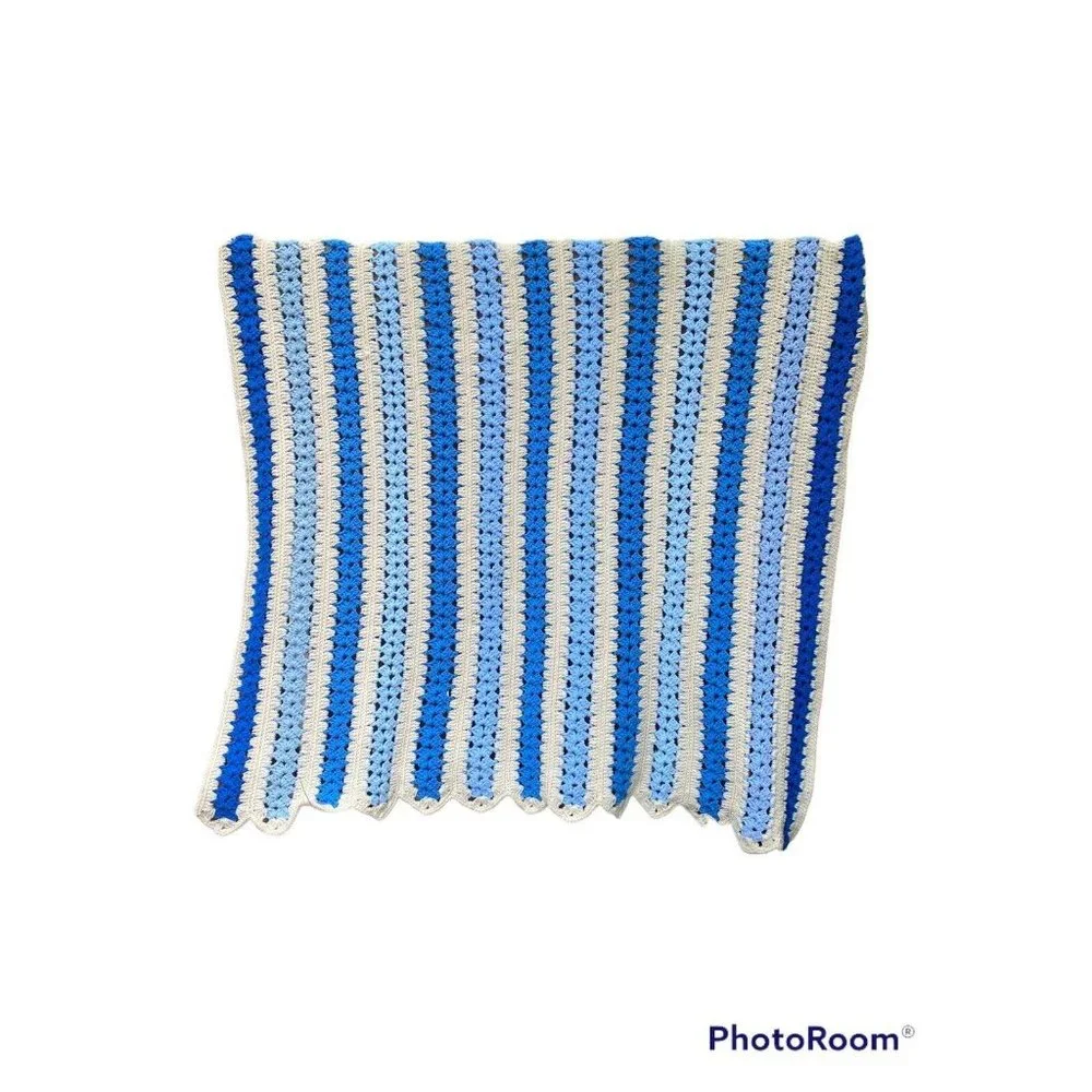 Handmade crochet afghan